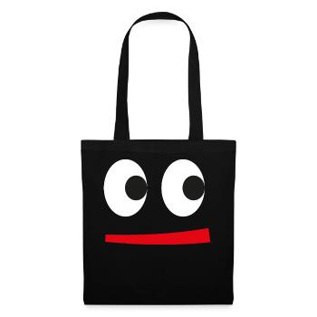 funny face - Tote Bag - black - Front