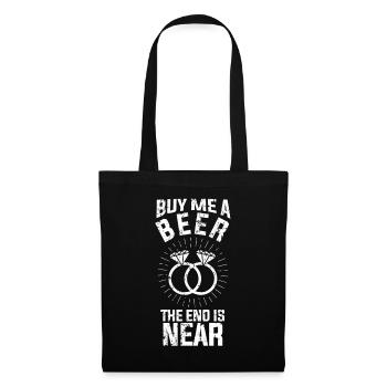 Bachelor Party T-Shirt - Tote Bag - black - Front
