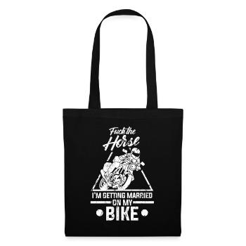 JGA Marry Motorcycle Biker Motorsport Gift - Tote Bag - black - Front