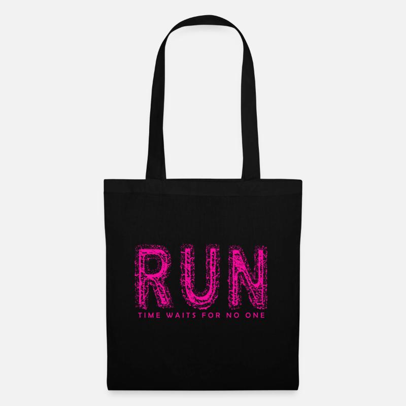 RUN - Tote Bag - black
