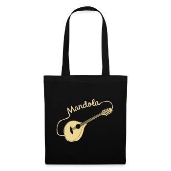 Cadeau Mandola - Sac en tissu - noir - Devant