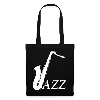 Jazz Musicians - Design - Tote Bag - black - Front