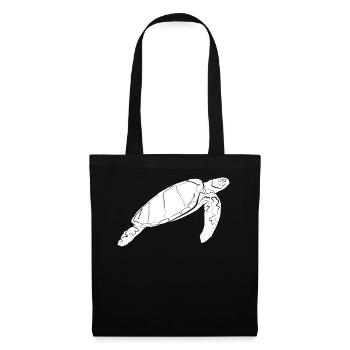 Turtle - Tote Bag - black - Front