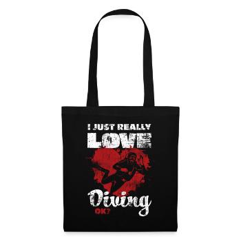 Diver - Tote Bag - black - Front