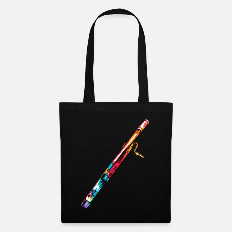 Fagott Geschenk - Stoffbeutel - Schwarz