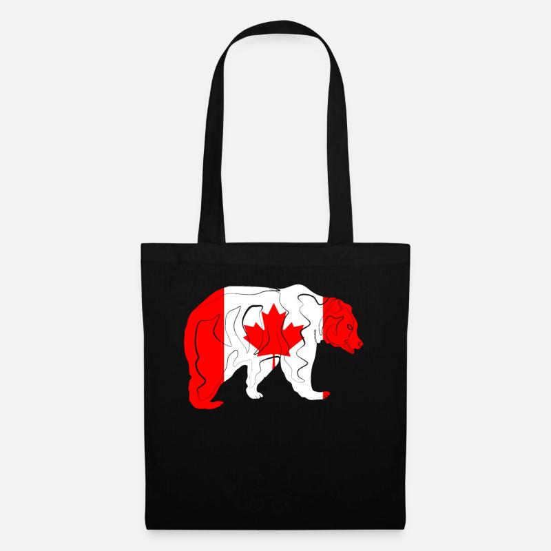 Canada - Sac en tissu - noir