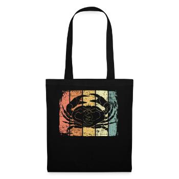 Cancer - Sac en tissu - noir - Devant