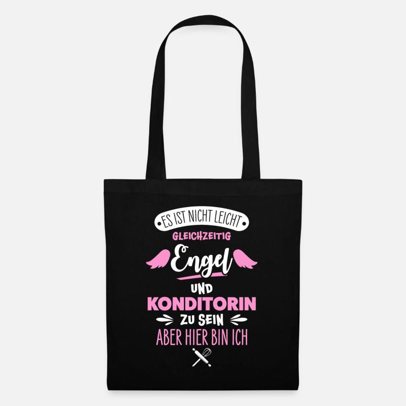 Konditorin - Stoffbeutel - Schwarz