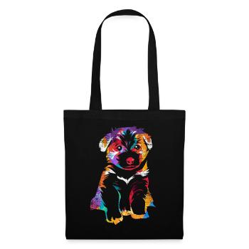 Border collie - Tote Bag - black - Front