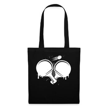 Ping-pong - Sac en tissu - noir - Devant