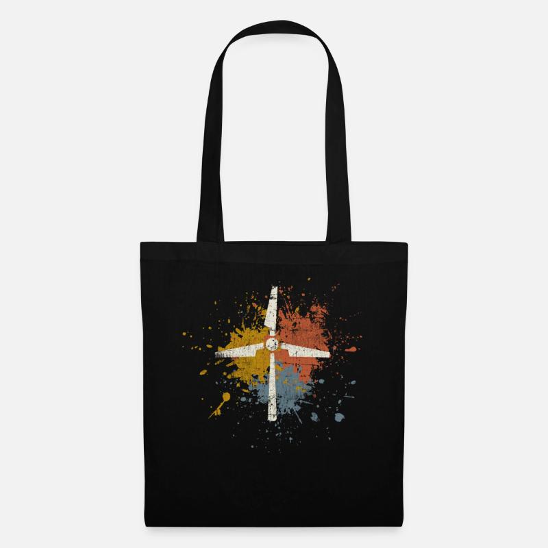 Wind power - Tote Bag - black