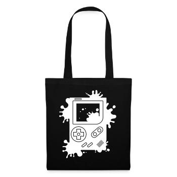 Console de jeu - Sac en tissu - noir - Devant