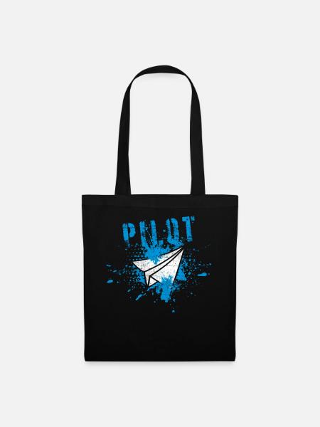Pilot - Stoffbeutel - Schwarz