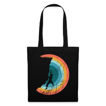 Escalade - Alpinisme - Sac en tissu - noir - Devant