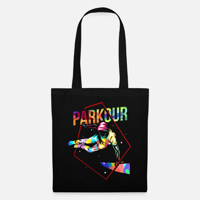 Parkour gift - Tote Bag - black