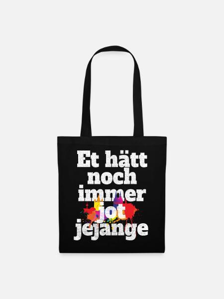 Et Hätt Noch Immer Jot Jejange Kölsch Köln Kölner - Stoffbeutel - Schwarz