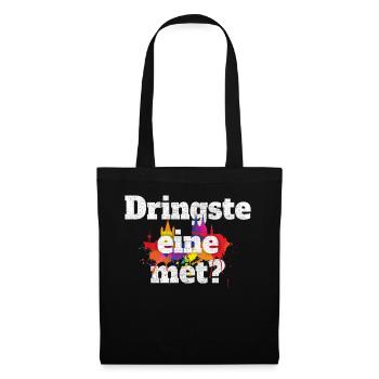 Dringste Eine Met Kölsch Köln Kölner Grundgesetz - Sac en tissu - noir - Devant