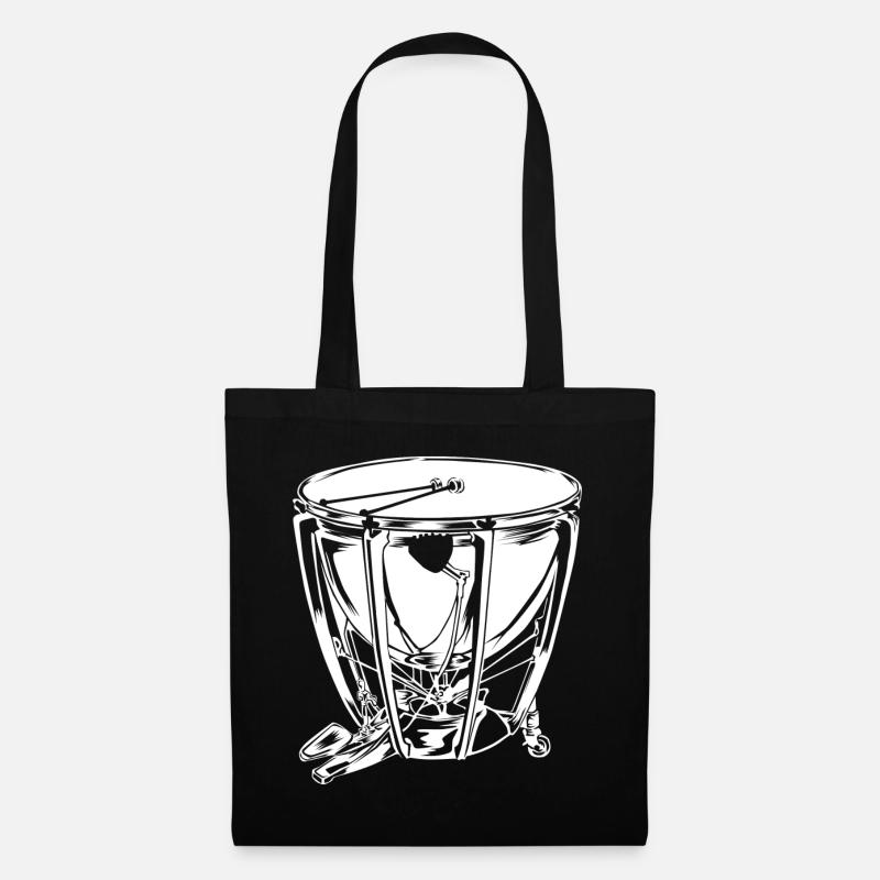 Kettledrum Geschenk - Stoffbeutel - Schwarz