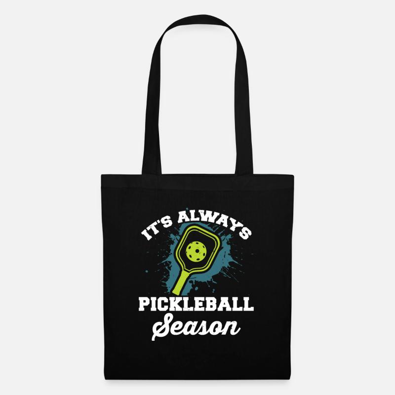 Pickleball - Stoffbeutel - Schwarz