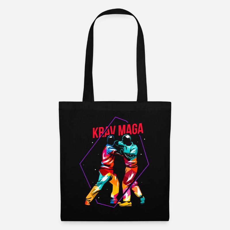 Krav Maga Geschenk - Stoffbeutel - Schwarz
