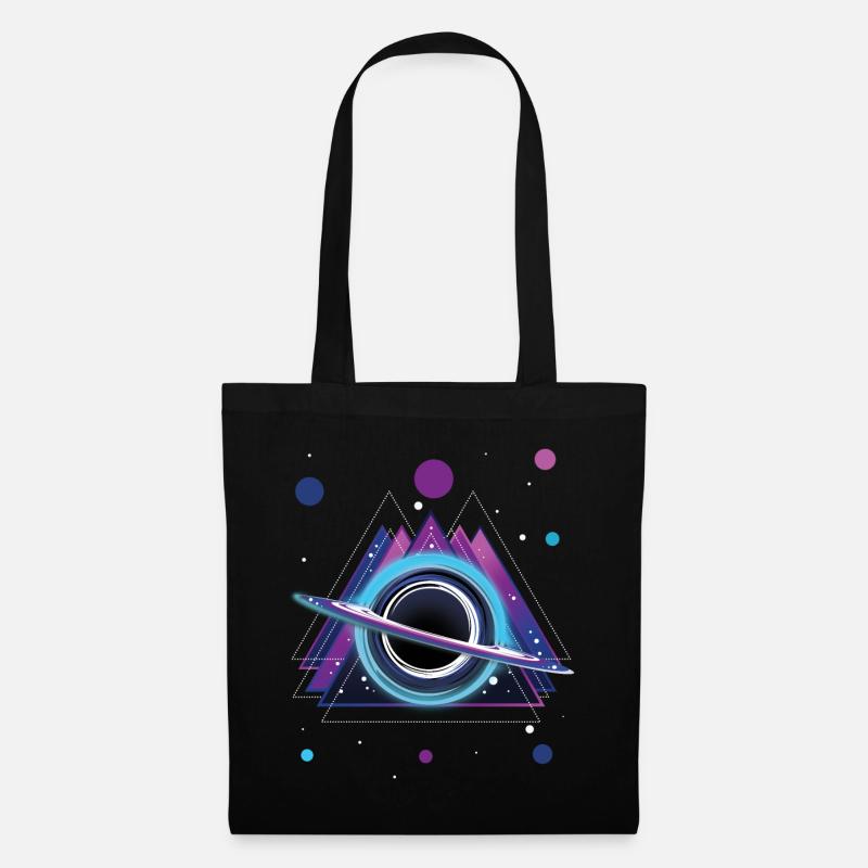 Trou noir - Sac en tissu - noir