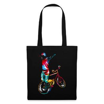 Art Biking Gift - Tote Bag - black - Front