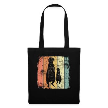 meerkat - Tote Bag - black - Front