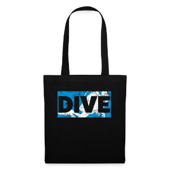 Diver - Tote Bag - black - Front