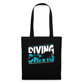 Diver - Tote Bag - black - Front
