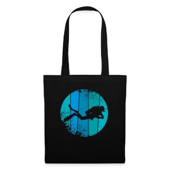 Diver - Tote Bag - black - Front
