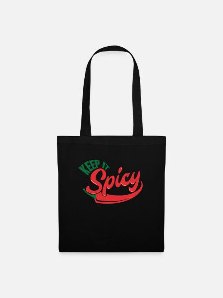 Kochen - Stoffbeutel - Schwarz