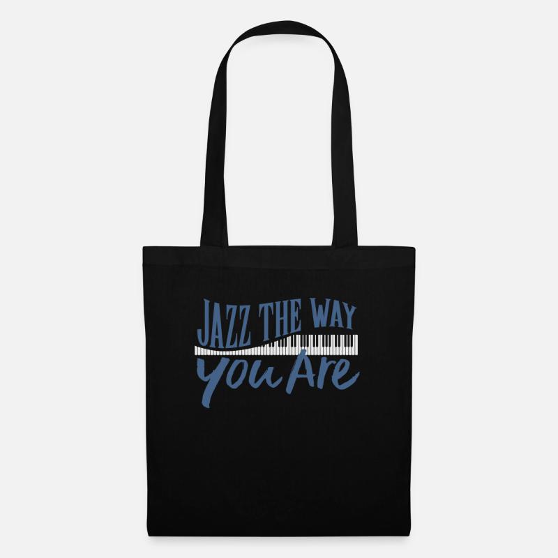 Jazz piano - Tote Bag - black