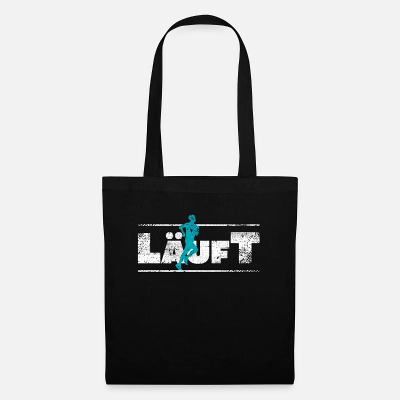 Laufen - Stoffbeutel - Schwarz