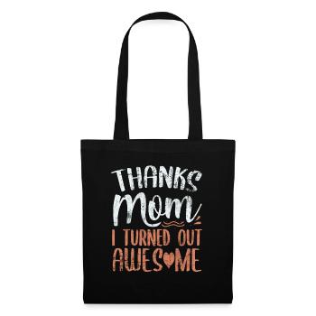 thank you Mama - Tote Bag - black - Front