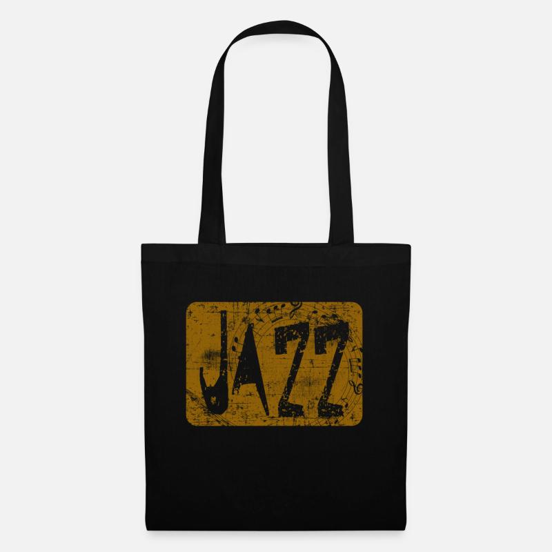 Jazz - Stoffbeutel - Schwarz