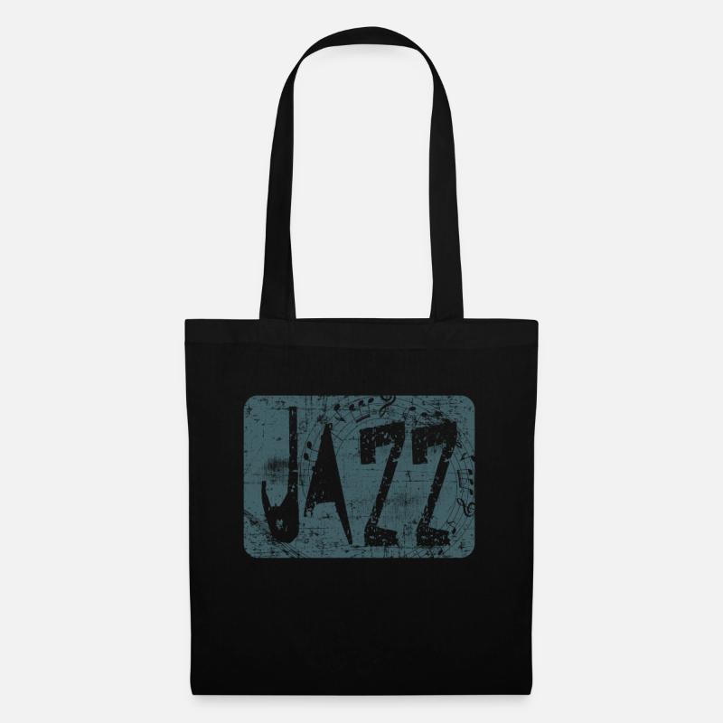 jazz - Sac en tissu - noir