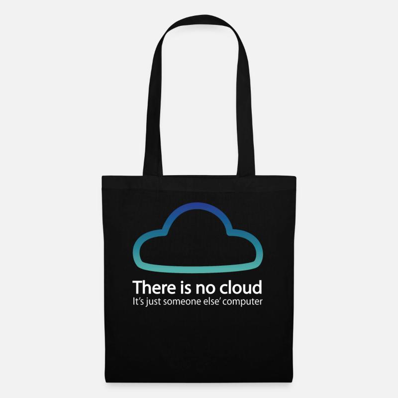 Cloud - Stoffbeutel - Schwarz