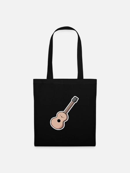 Gitarre - Stoffbeutel - Schwarz