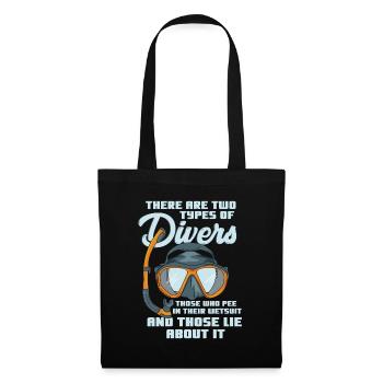 Scuba Diving - Tote Bag - black - Front