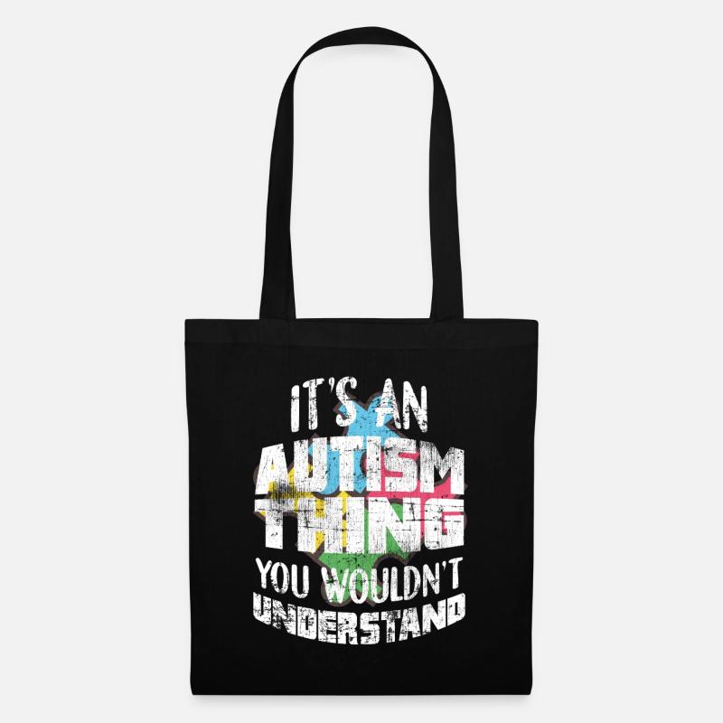 autism - Tote Bag - black