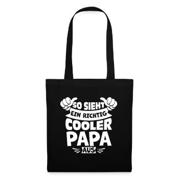 Cool dad - Tote Bag - black - Front