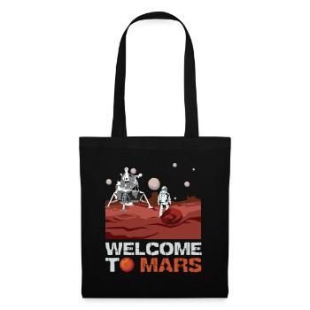 Mars Welcome - Tote Bag - black - Front