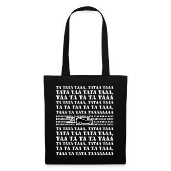 Famous TV series of the 80s - Team A with Van - Tote Bag - black - Front