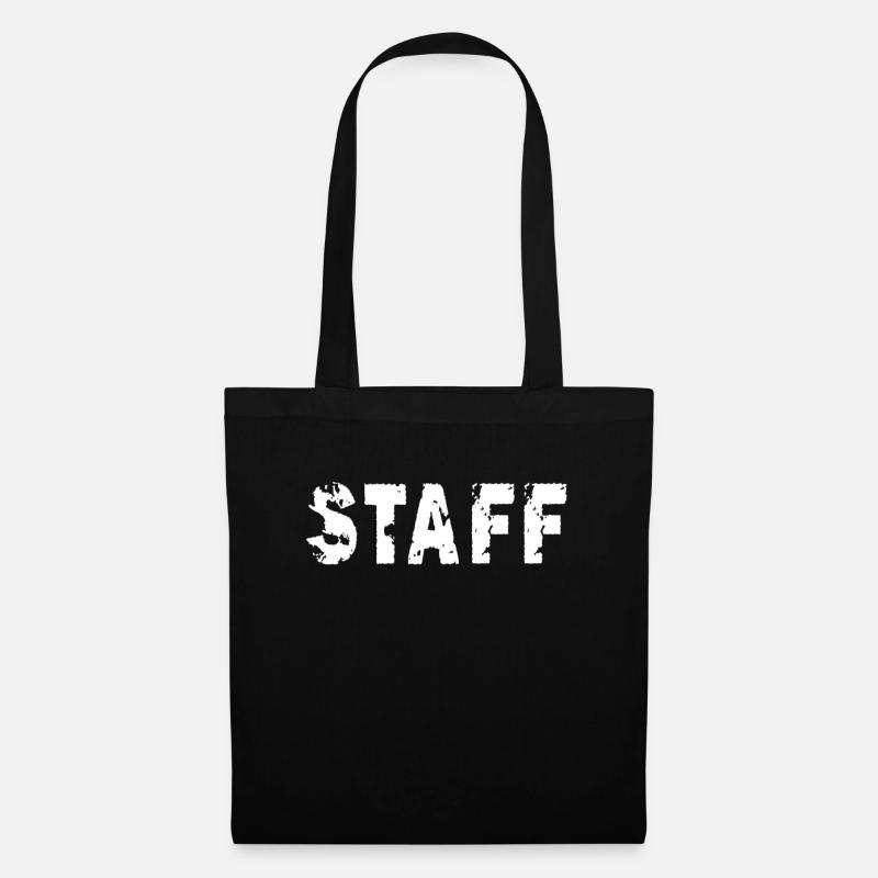 Staff Team Technik Security Aufbauhelfer - Stoffbeutel - Schwarz