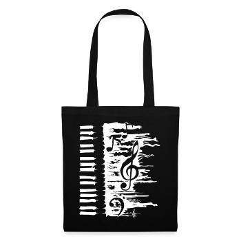 Pianist, piano player, piano, piano, - Tote Bag - black - Front