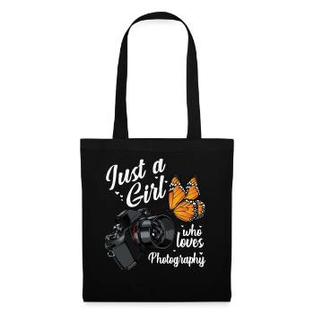 Only one girl loves photography - Tote Bag - black - Front
