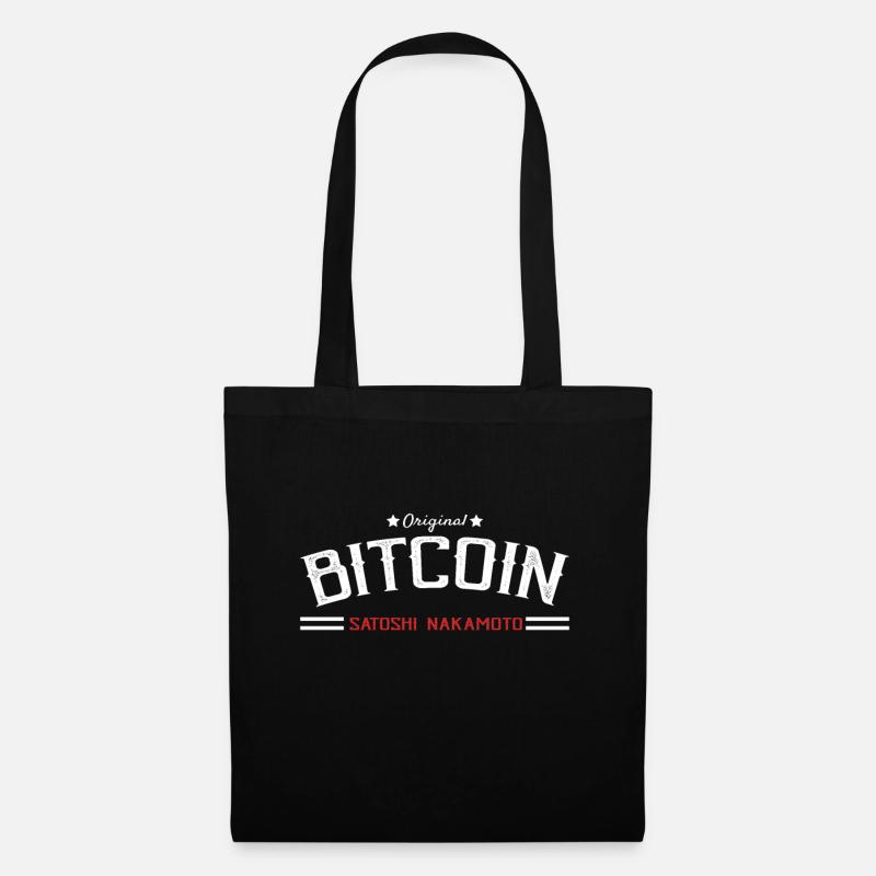 original Bitcoin - Stoffbeutel - Schwarz