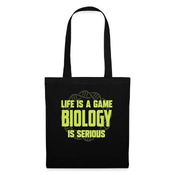 Biologie - Sac en tissu - noir - Devant