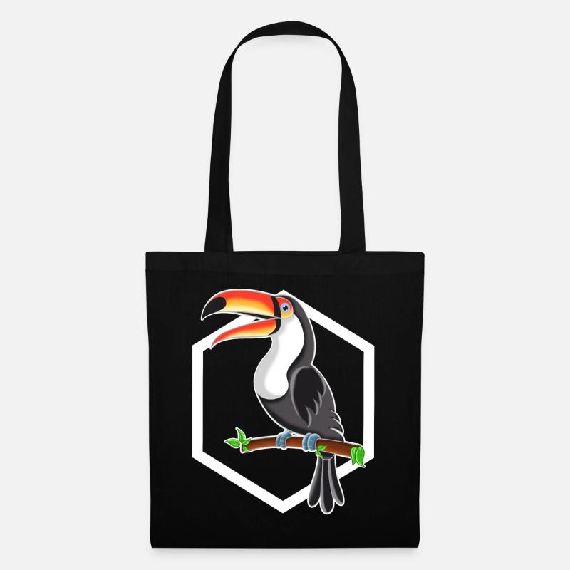 toucan - Tote Bag - black