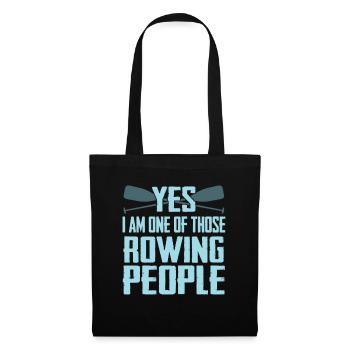 rowing - Tote Bag - black - Front